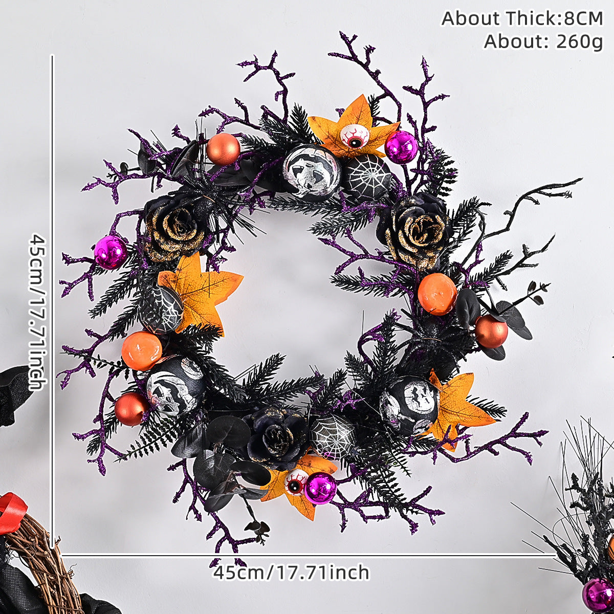 Halloween Decorative Garland - Plastic