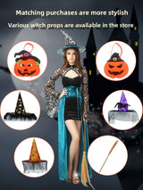 Halloween Witch Costume Dress - Cotton