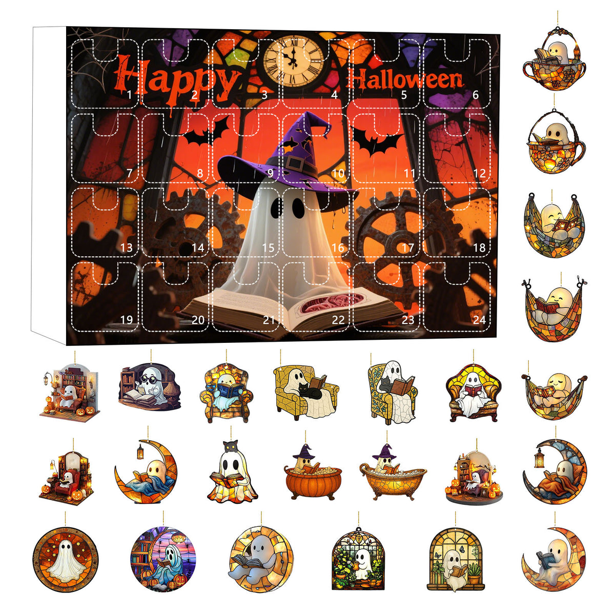 Halloween Countdown Calendar - Acrylic