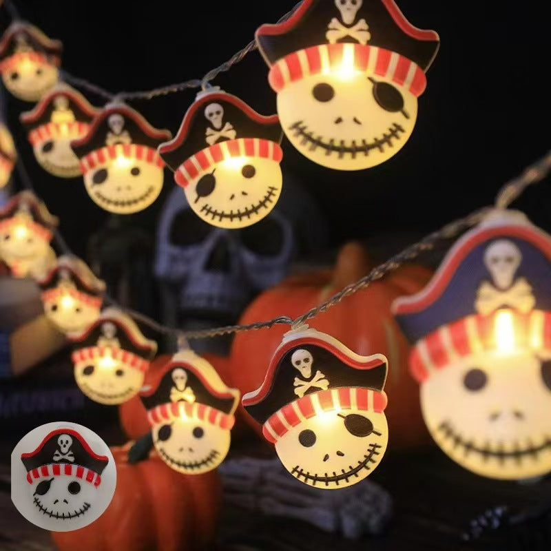 Halloween LED String Lights Pumpkin Ghost Decor