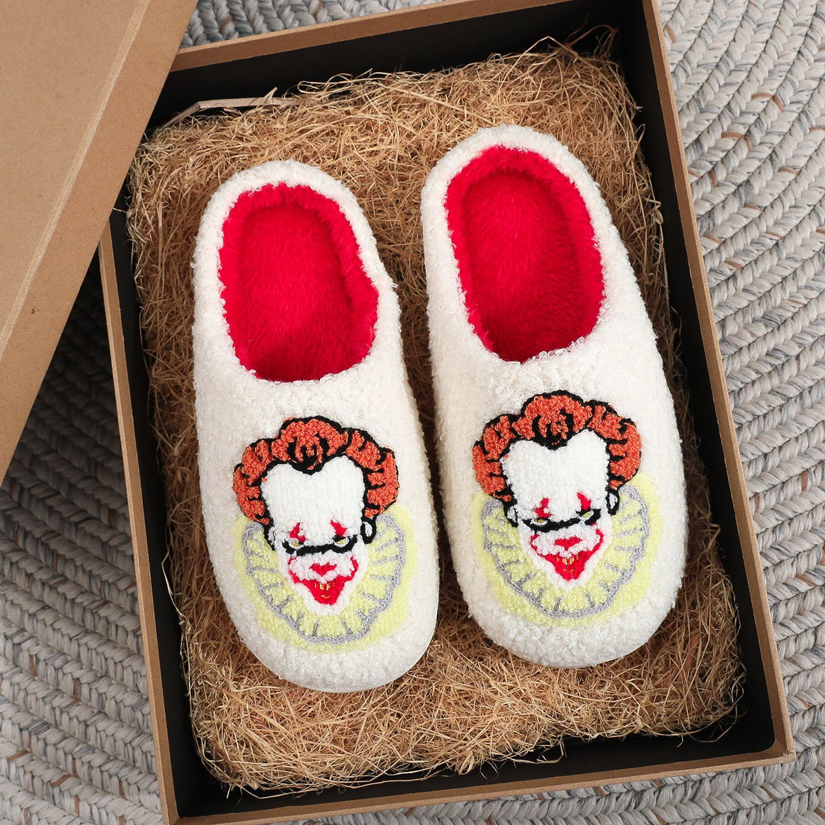 Halloween Novelty Plush Slippers