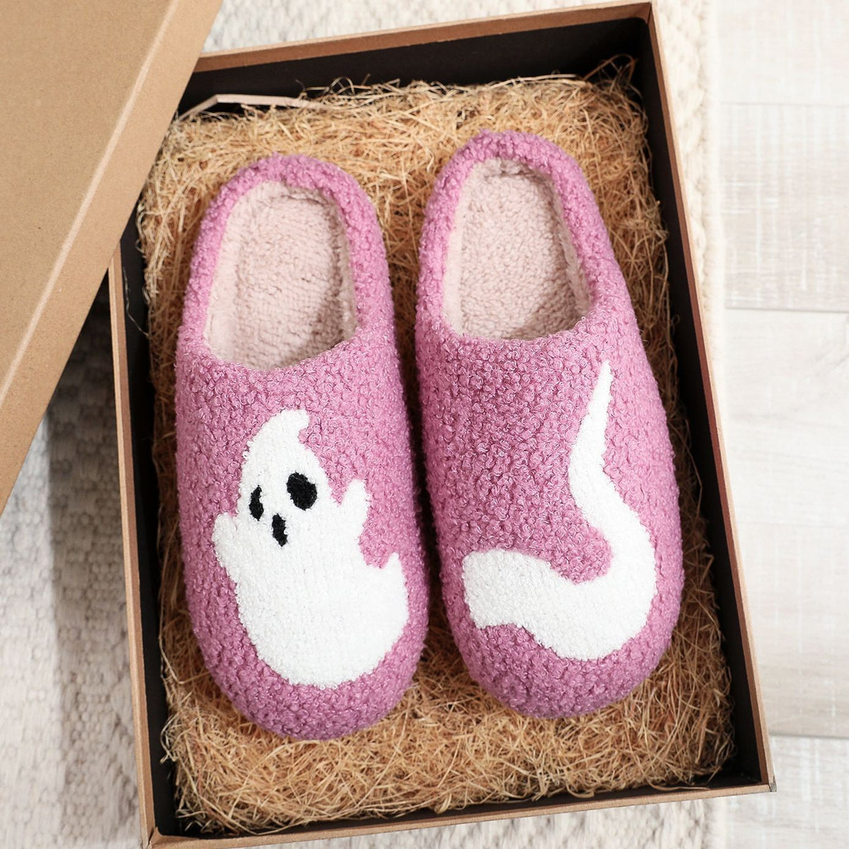 Halloween Plush House Slippers