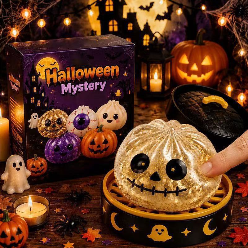 Halloween Glitter Squeeze Ball