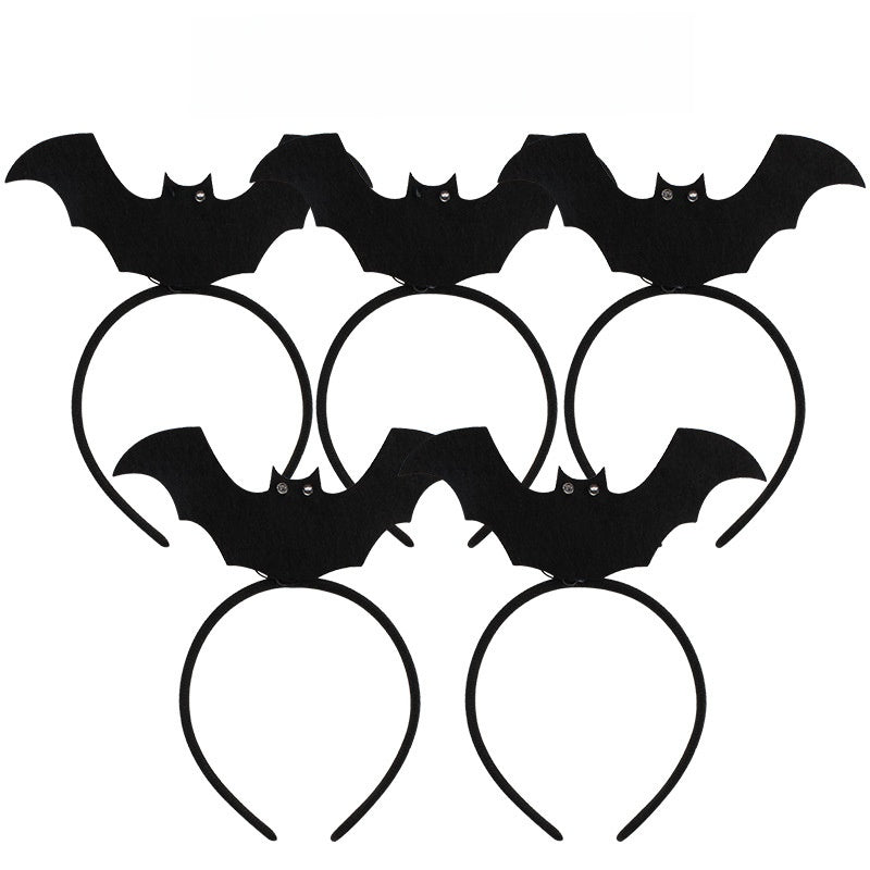 Halloween Glowing Bat Headbands - Cloth