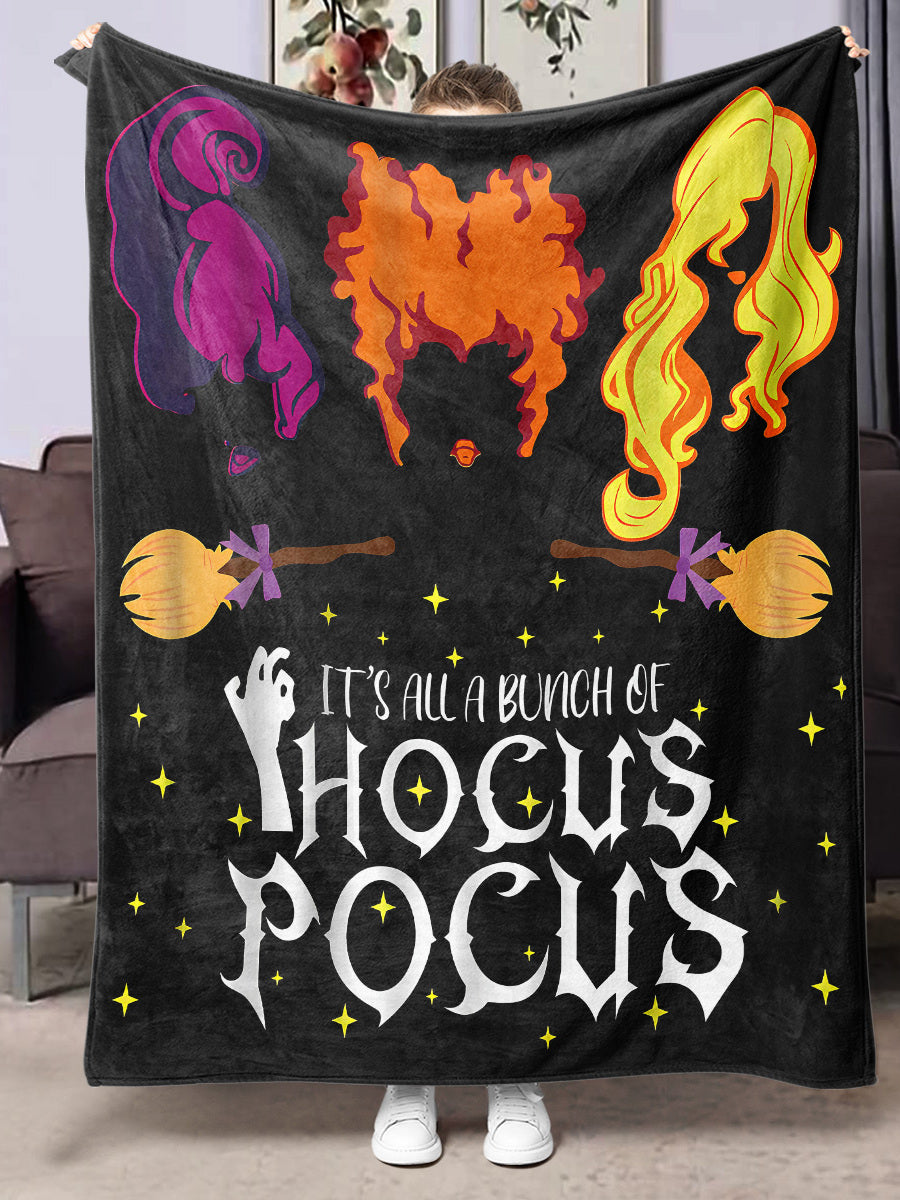 Halloween Printed Flannel Blanket