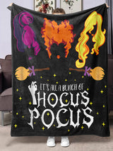 Halloween Printed Flannel Blanket