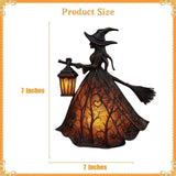 Halloween Gothic Witch Lights - Resin