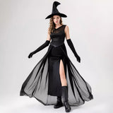 Halloween Costume Dress with Hat and Gloves