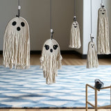 Halloween Cotton Rope Ghost Wall Hanging