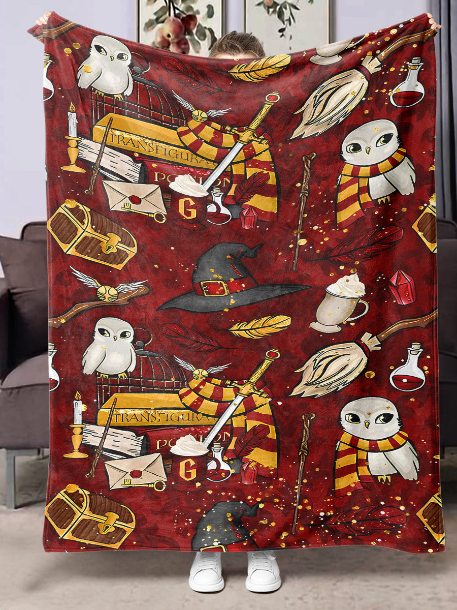 Halloween Printed Flannel Blanket