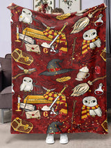 Halloween Printed Flannel Blanket