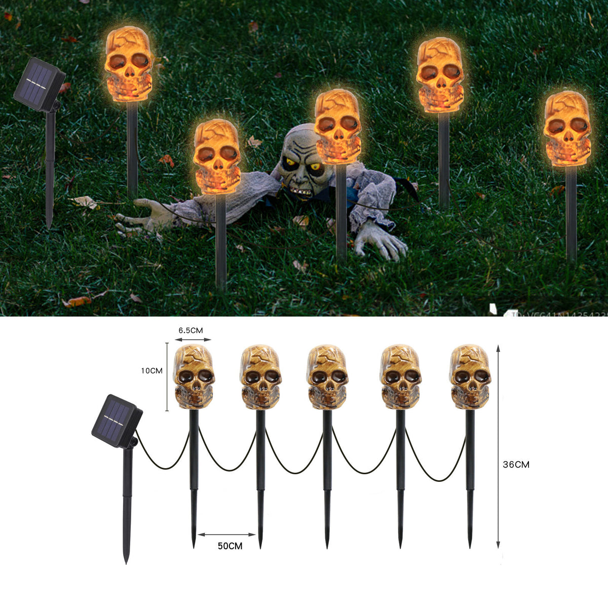 Halloween Solar LED Garden Lights