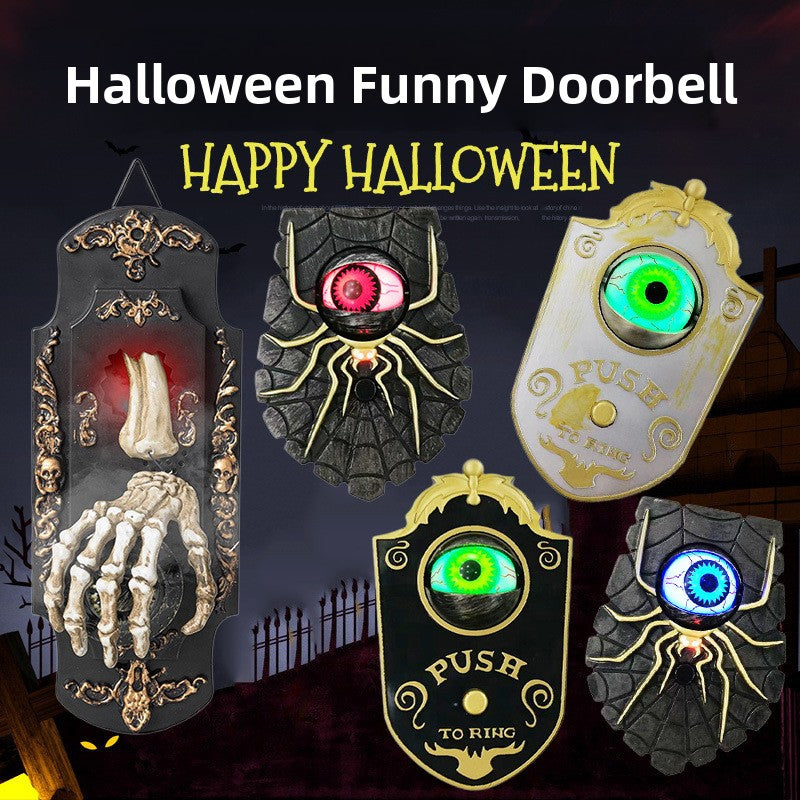 Halloween Eyeball Doorbell Decoration - PVC
