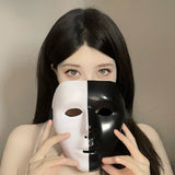 Halloween Anime Half-Face Mask - Plastic