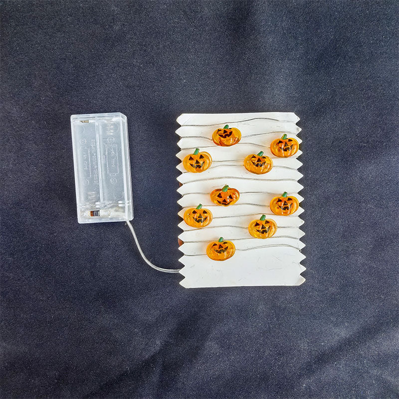 Halloween Pumpkin String Lights