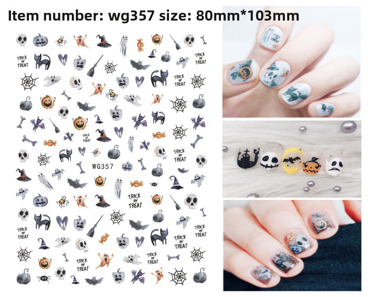 Halloween Nail Stickers - Vinyl
