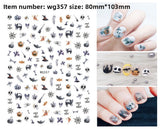 Halloween Nail Stickers - Vinyl