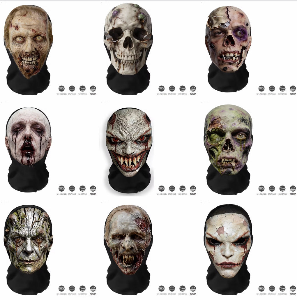 Halloween Mesh Costume Masks
