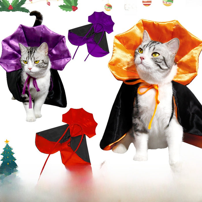 Halloween and Christmas Pet Cloak - Polyester