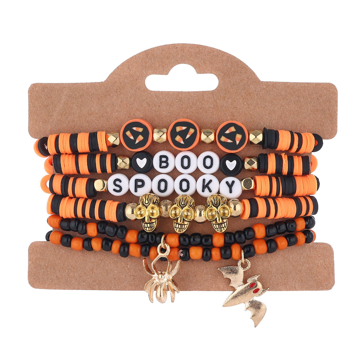 Halloween Alloy Charm Bracelet