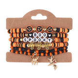 Halloween Alloy Charm Bracelet