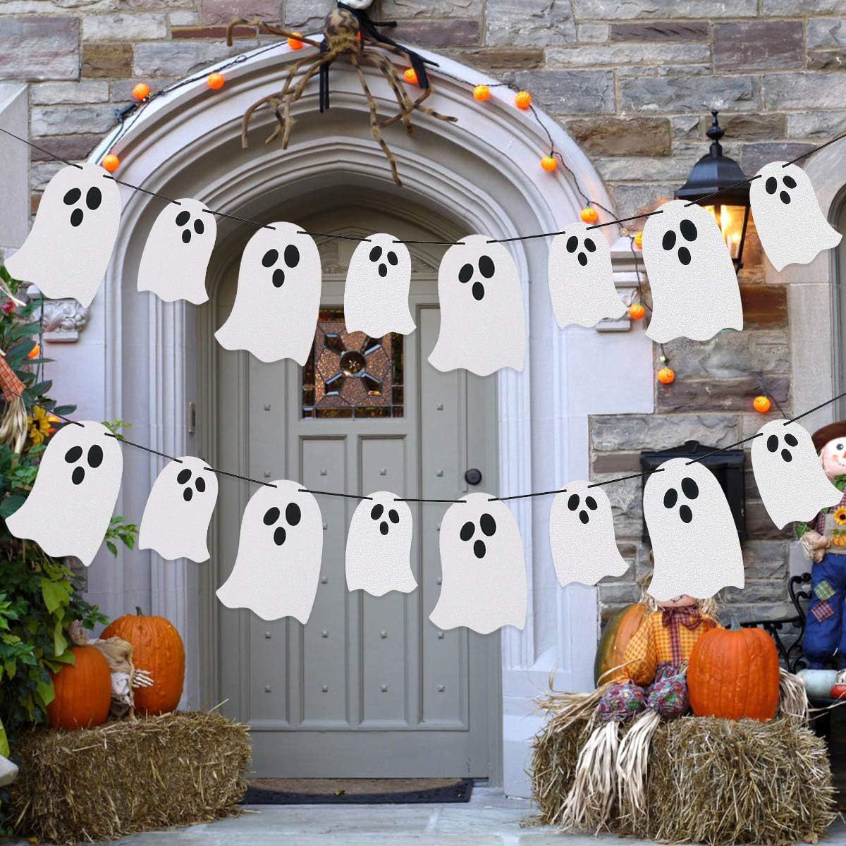 Halloween Ghost Paper Banner