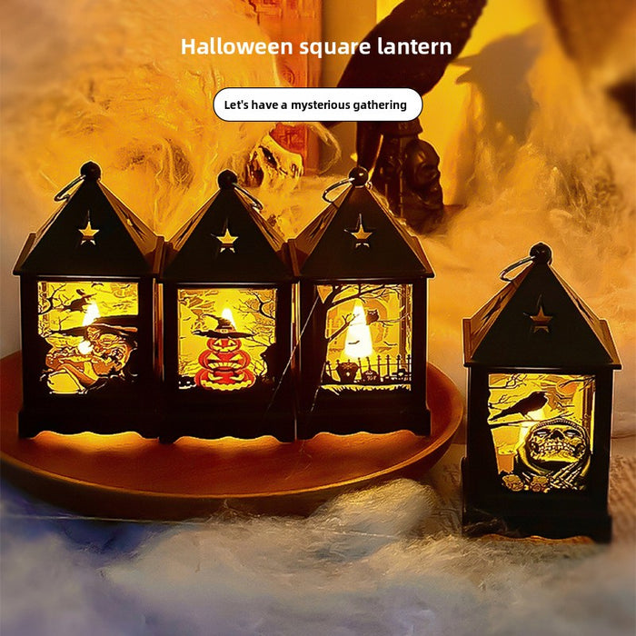Halloween Handheld LED Pumpkin Light - Plastic