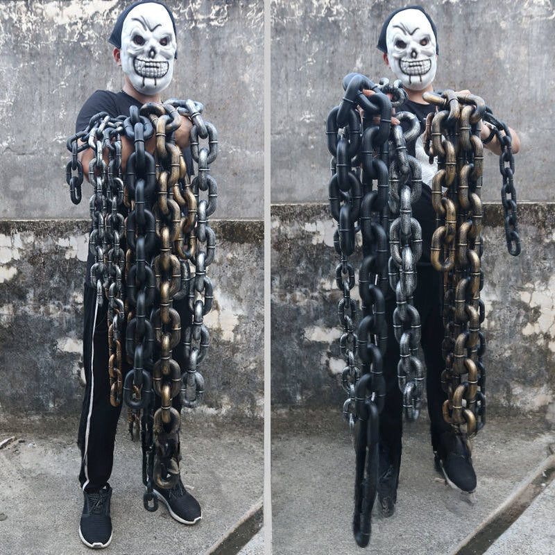 Halloween Plastic Chain Prop for Costumes and Decorations