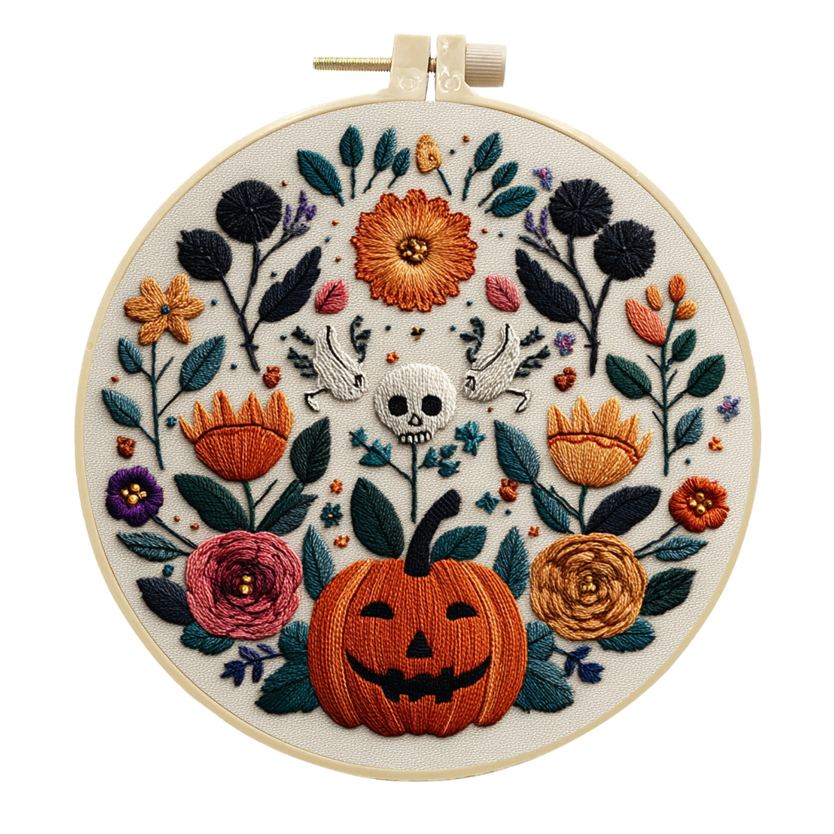 Halloween Embroidery Craft Kit
