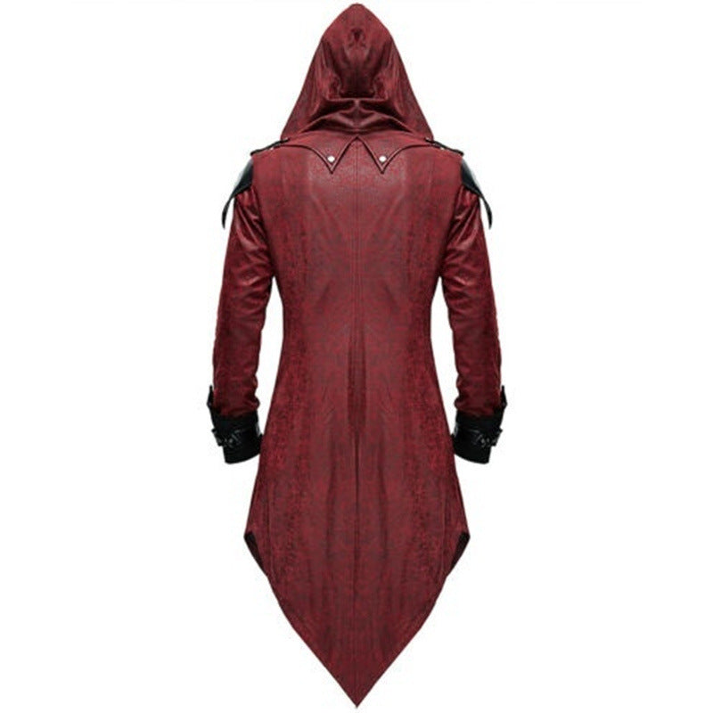 Halloween Medieval Gothic Costume Coat