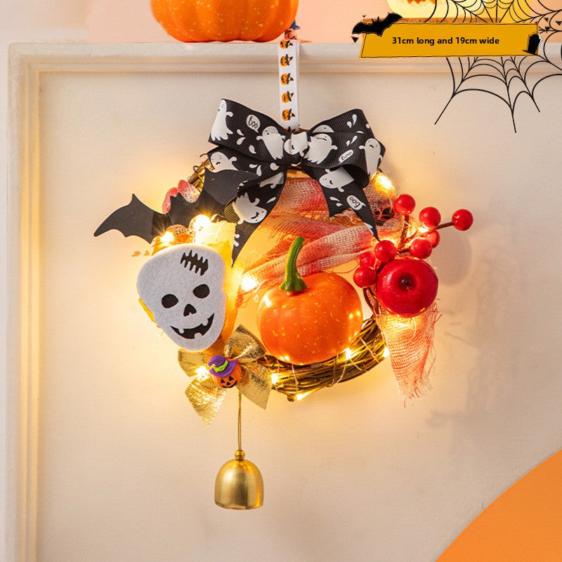 Halloween Wreath - Wood