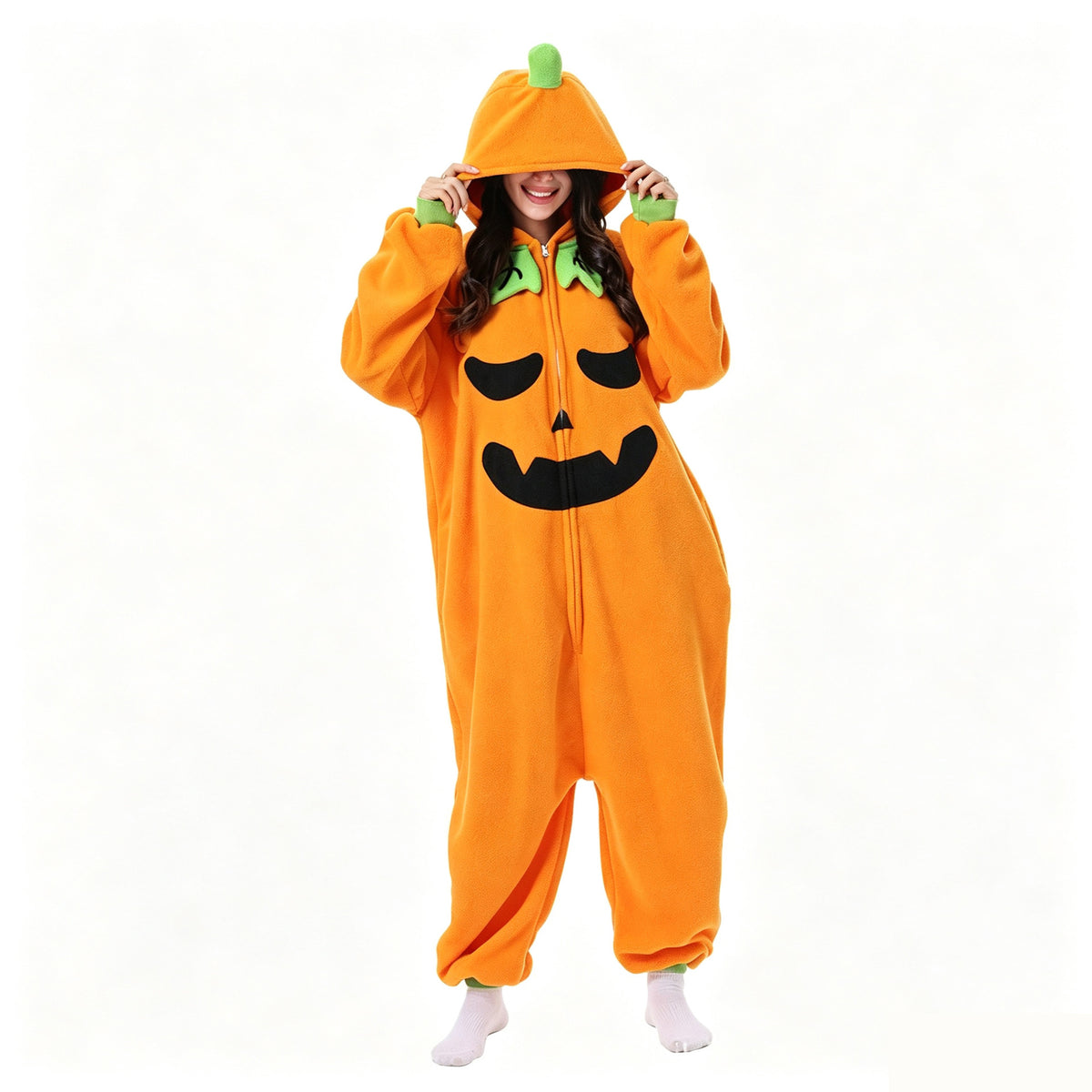 Halloween Fleece Hooded Costume Onesie