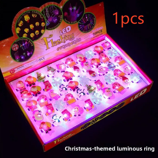 Halloween and Christmas LED Light-Up Accessories - Plastic