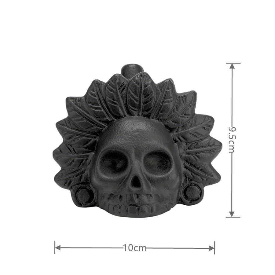 Halloween Aztec-Style Ceramic Whistle