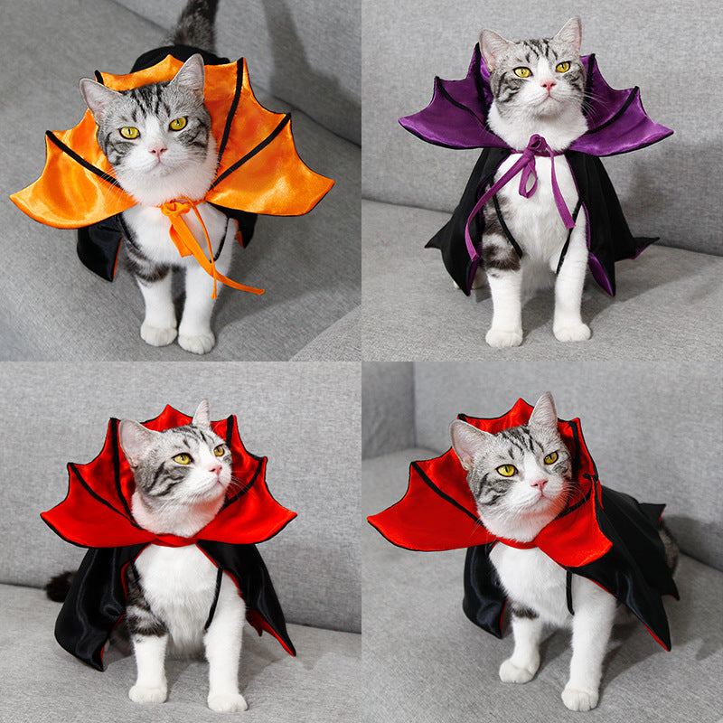 Halloween Pet Bat Cape Costume - Cloth