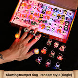 Halloween Light-Up Pumpkin Ring