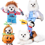 Funny Pet Halloween Costume Dress - Polyester