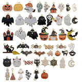 Halloween Enamel Jewelry Pendants - Alloy DIY Charms