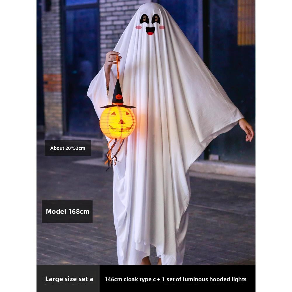 Halloween Flannel Ghost Costume