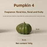 Halloween Pumpkin-Shaped Scented Candles