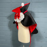 Pet Vampire Cloak Halloween Costume - Satin