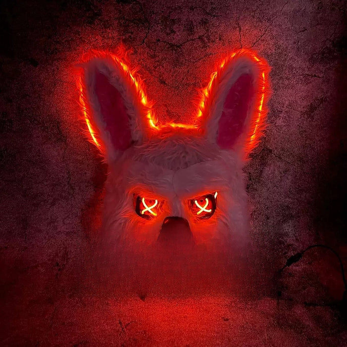 Halloween Glowing Animal Plush Headgear
