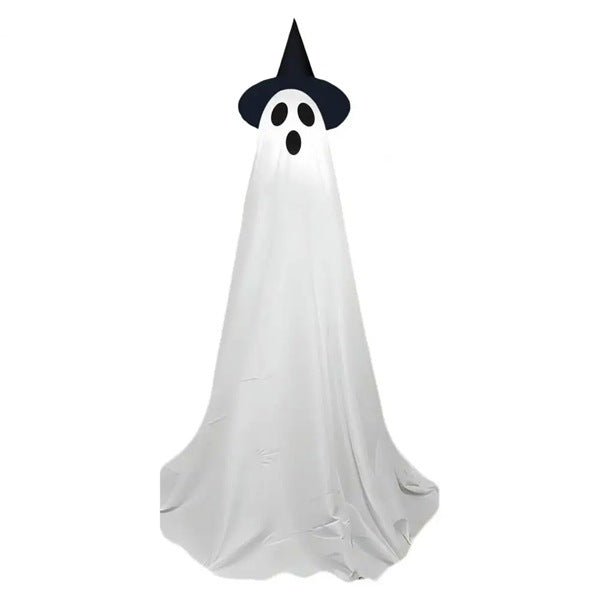 Halloween Light-Up Standing Ghost Yard Decoration