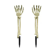 Halloween Ghost Hand Yard Stake - Plastic