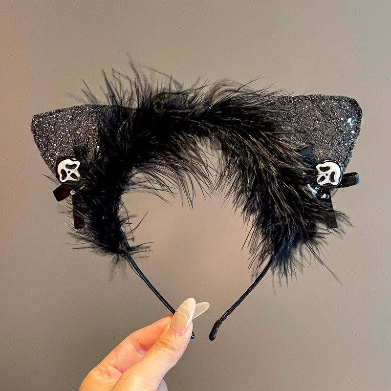 Halloween Pumpkin Headband and Hair Accessories