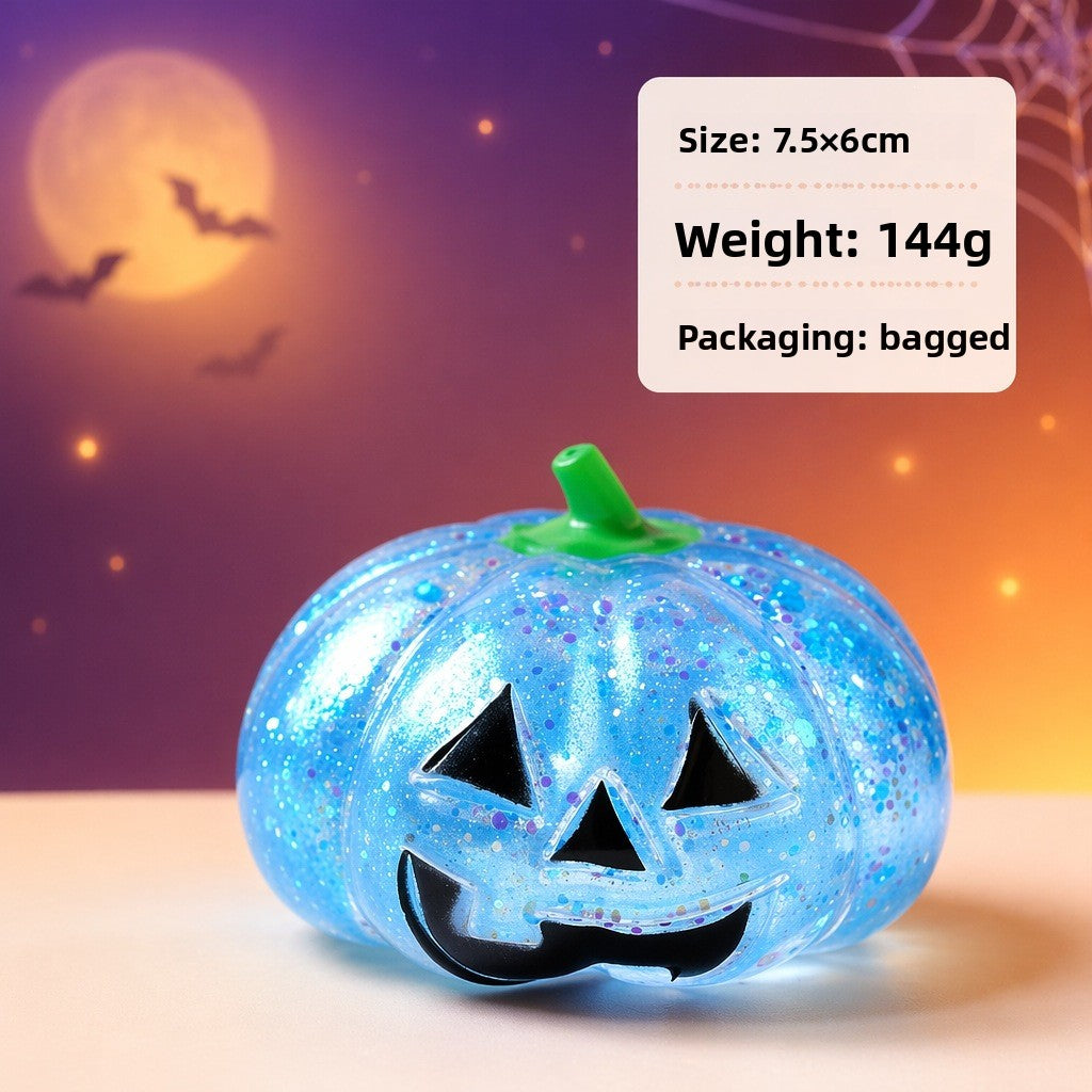 Halloween Pumpkin Squeeze Fidget Toy - TPR