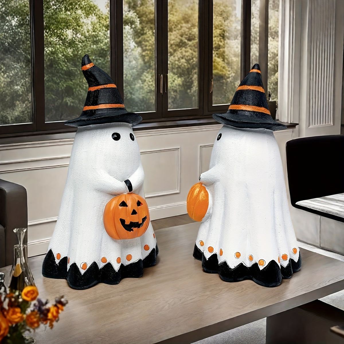 Halloween Resin Pumpkin Decoration