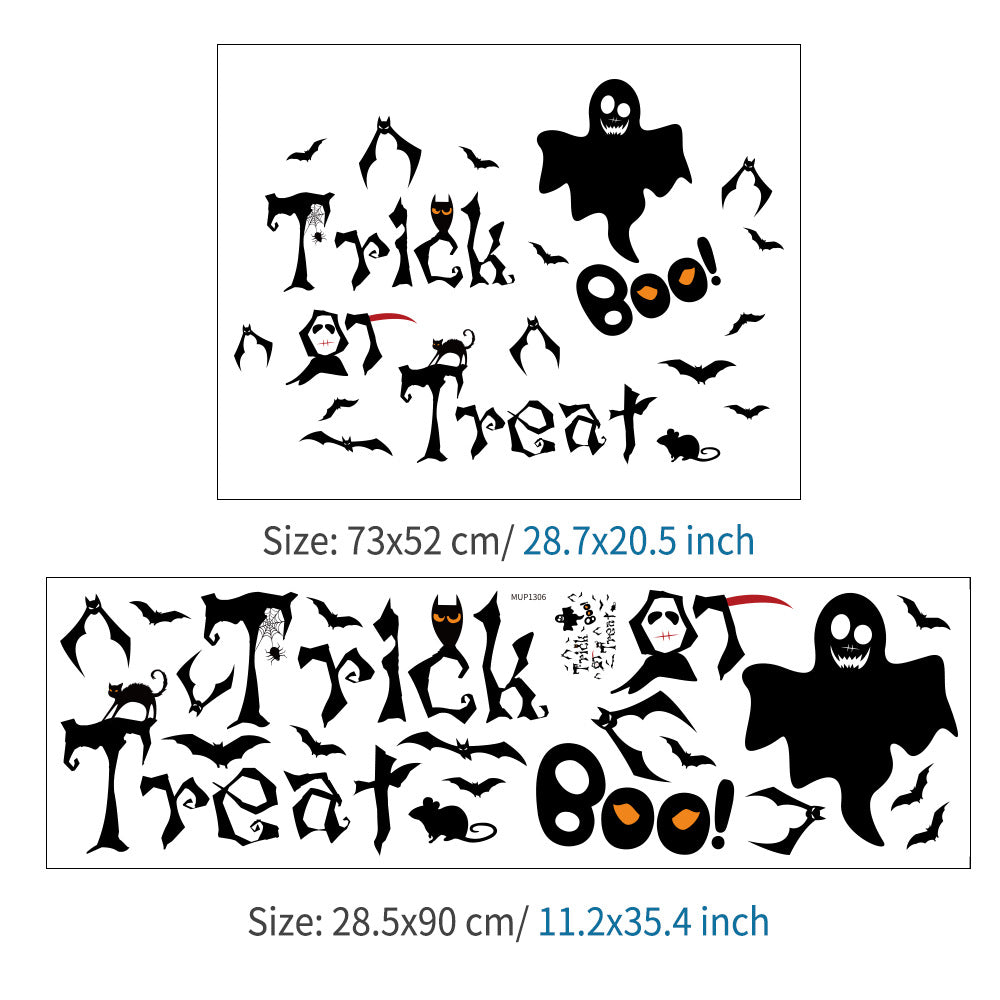 Halloween PVC Wall and Window Stickers