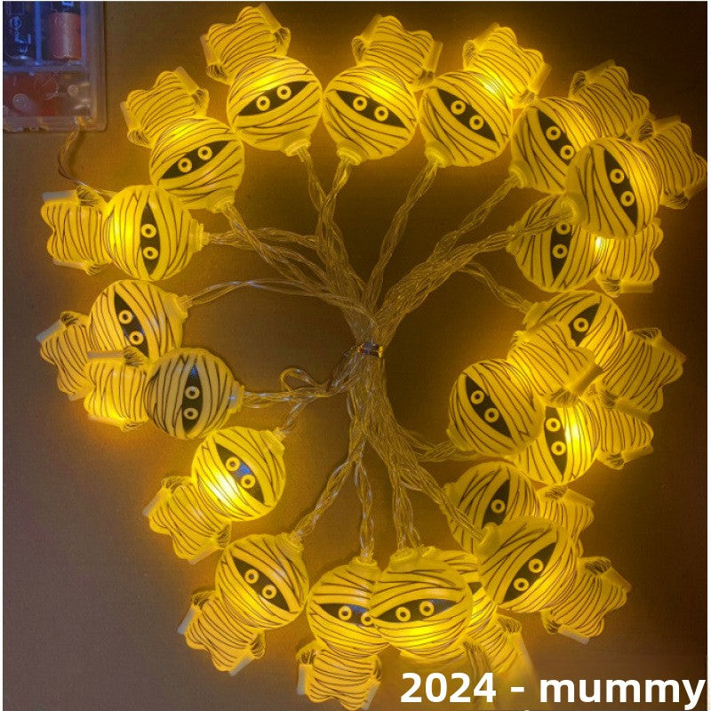 Halloween Battery-Powered LED String Lights
