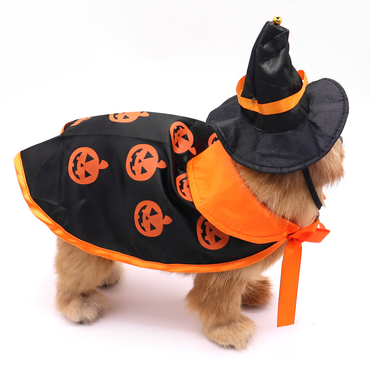 Pet Halloween Costume Cape Hat